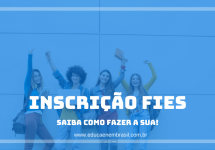 inscrição fies