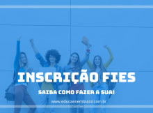 inscrição fies